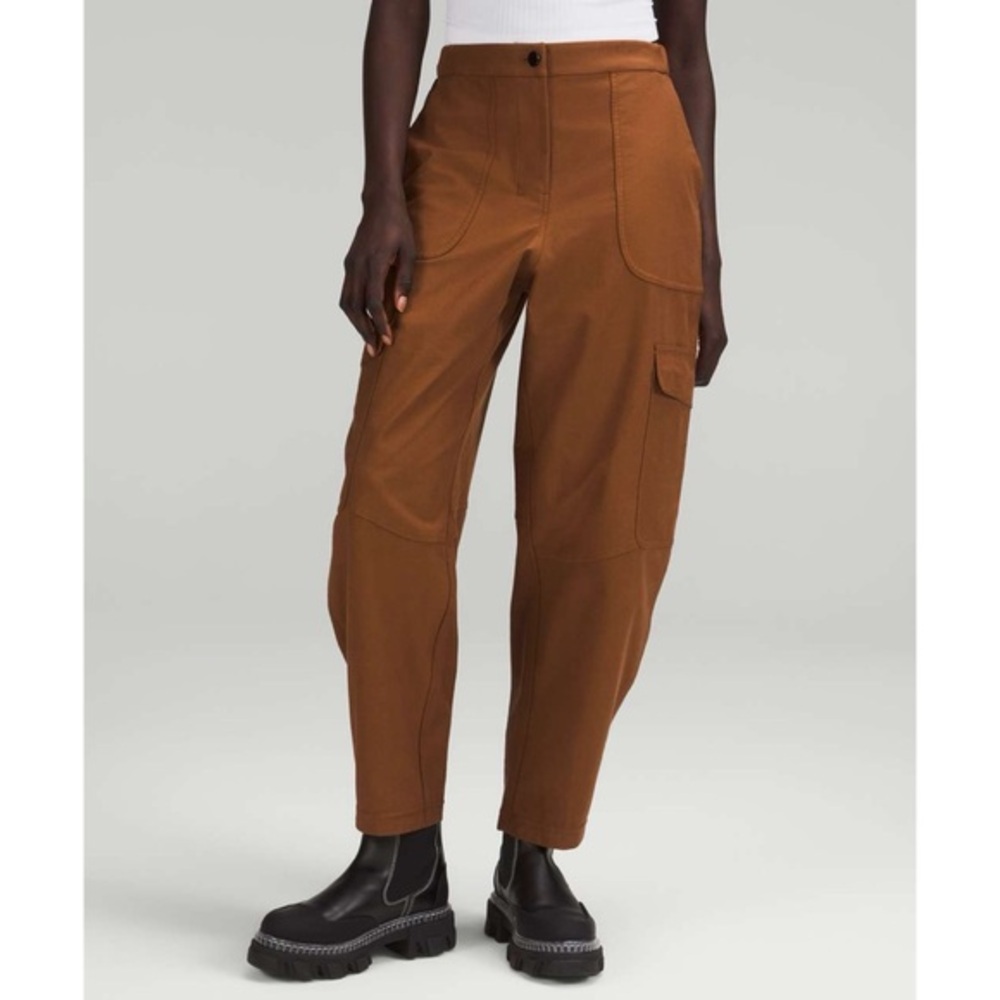 Lululemon Light Utilitech Cargo Pocket High-Rise Pant Roasted Brown